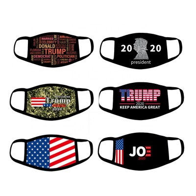 Dropshipping Printed Cotton FaceMaskes 2020 Trump Maskes Custom