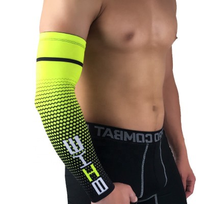 Wholesale sport arm sleeves breathable men women outdoor for cycling golf running